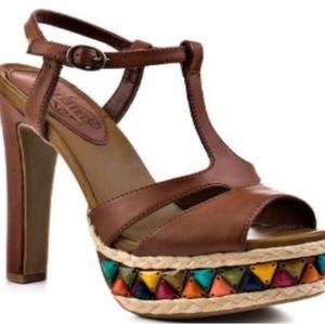 UNLISTED Boho platform sandals